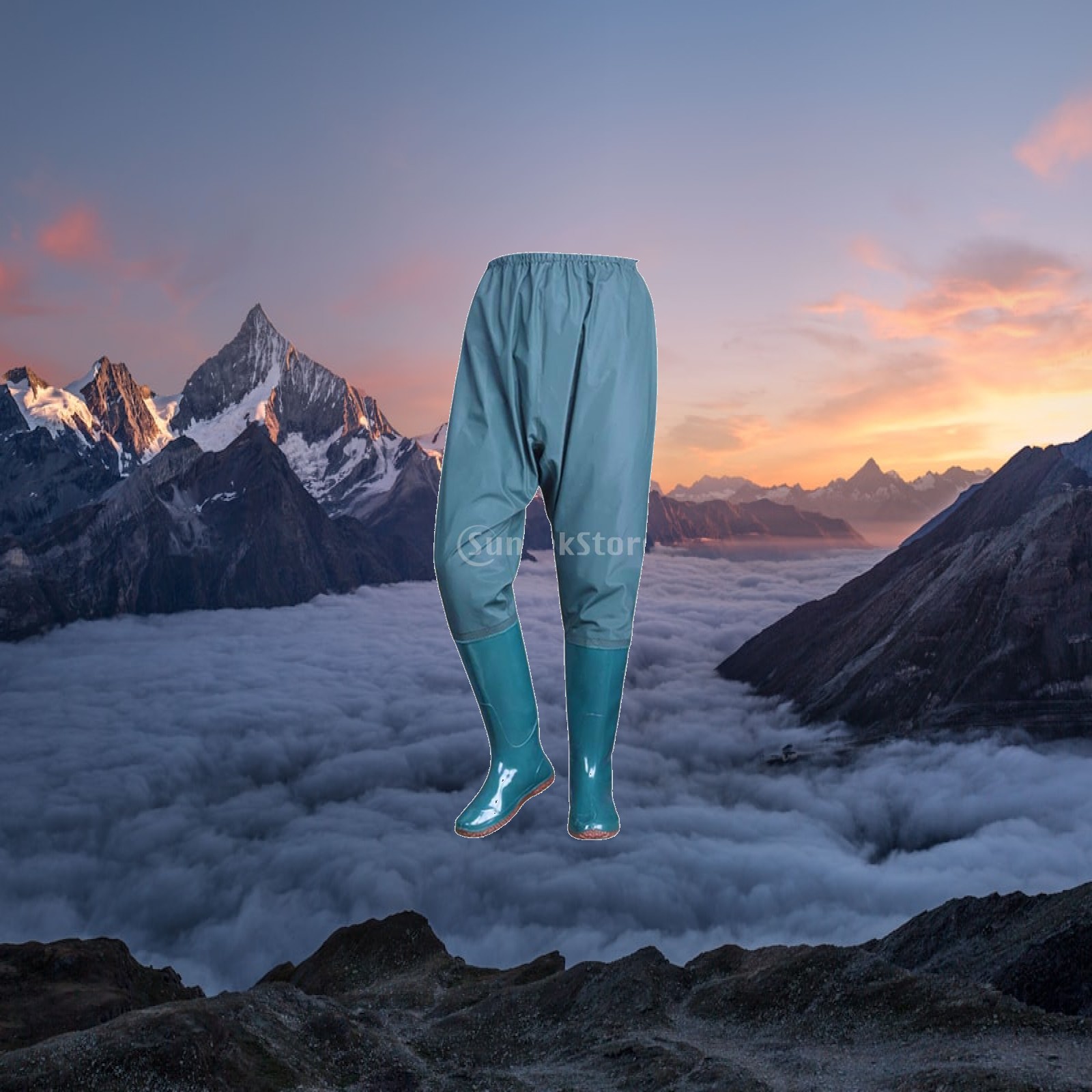 Fishing Pants Waterproof - Легкие водонепроницаемые рыболовные вейдерсы с дышащими