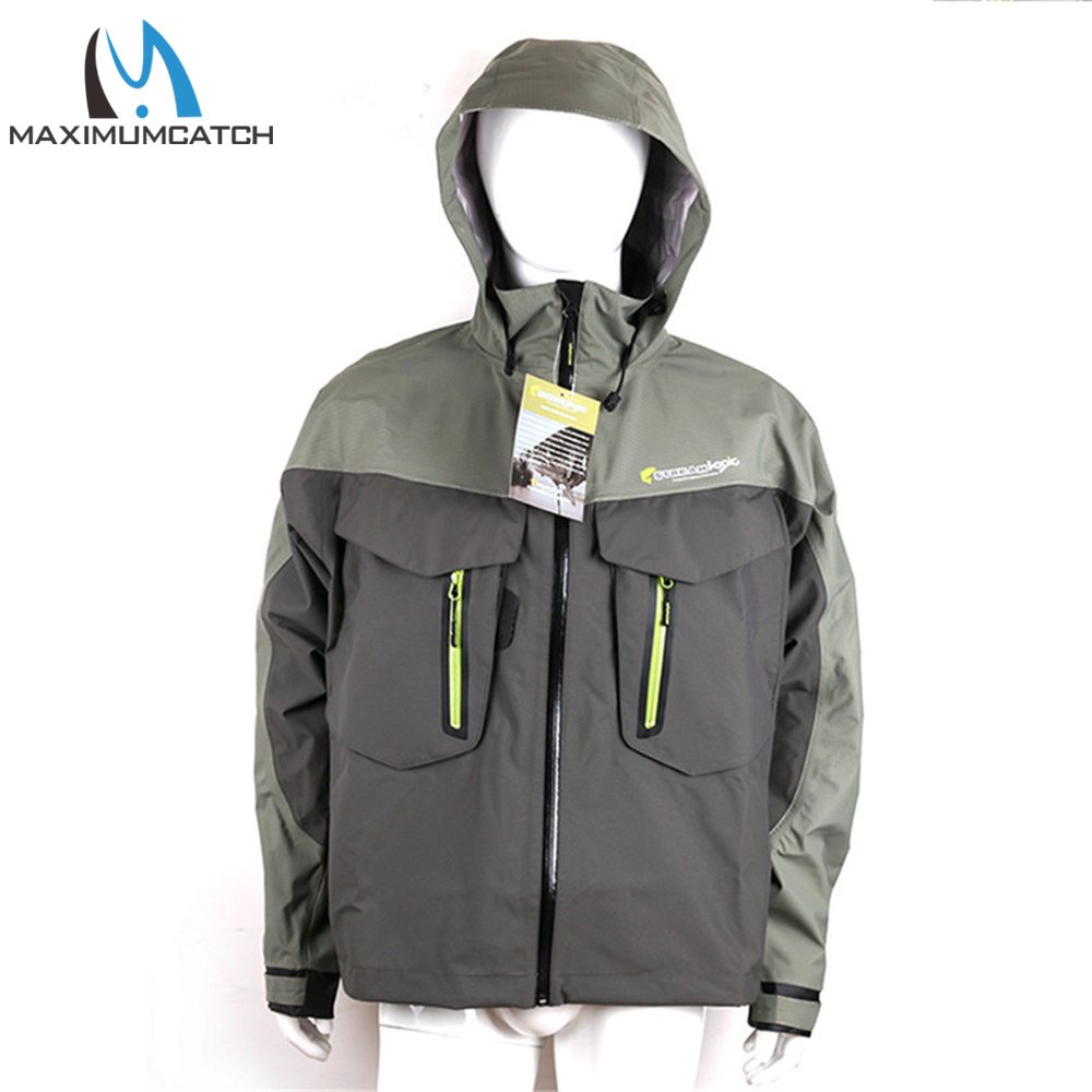 Fishing Jacket Waterproof - Водонепроницаемая и дышащая куртка Maximumcatch для