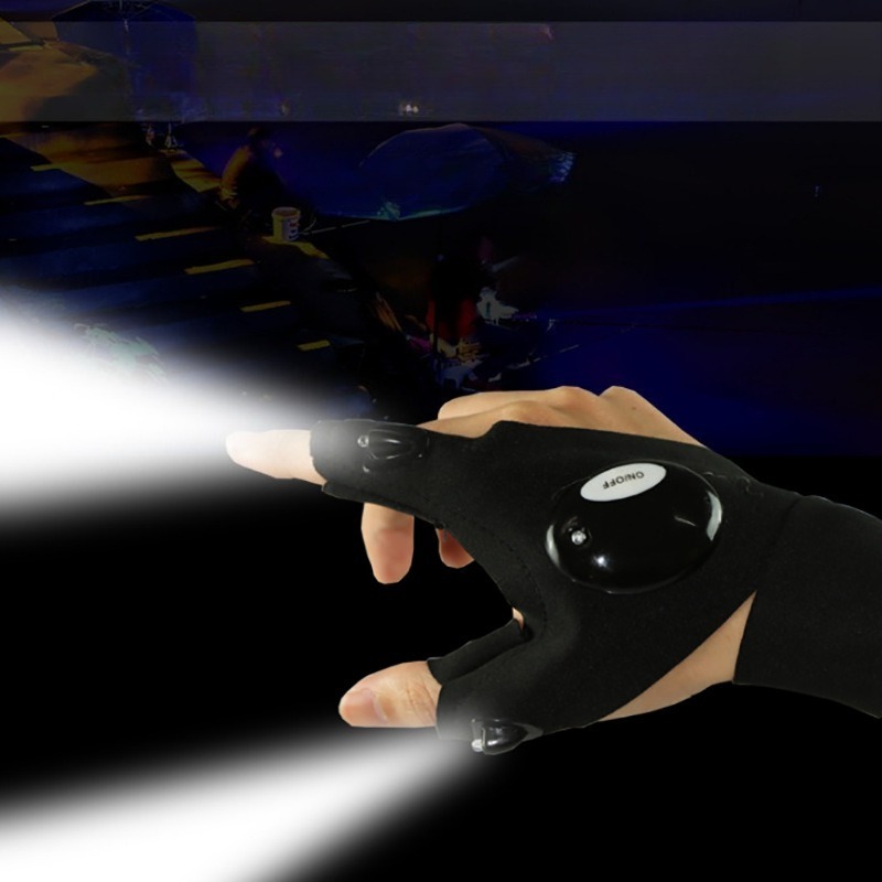 Fishing Gloves - Светодиодный фонарик, светящиеся перчатки для рыбалки,