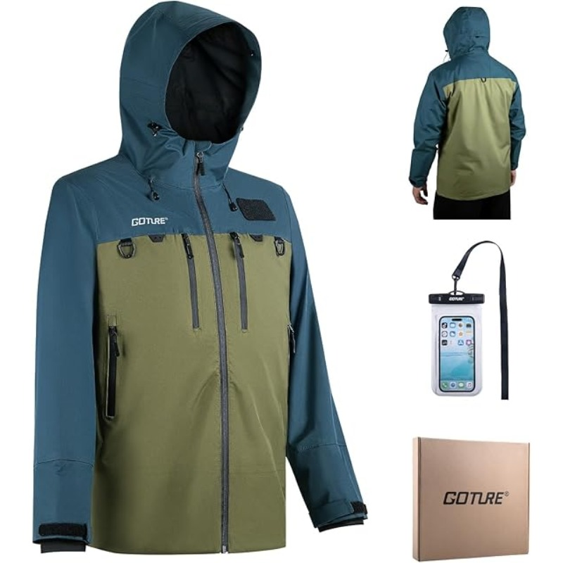 Fishing Bag Waterproof - Дышащие водонепроницаемые рыболовные куртки Goture с