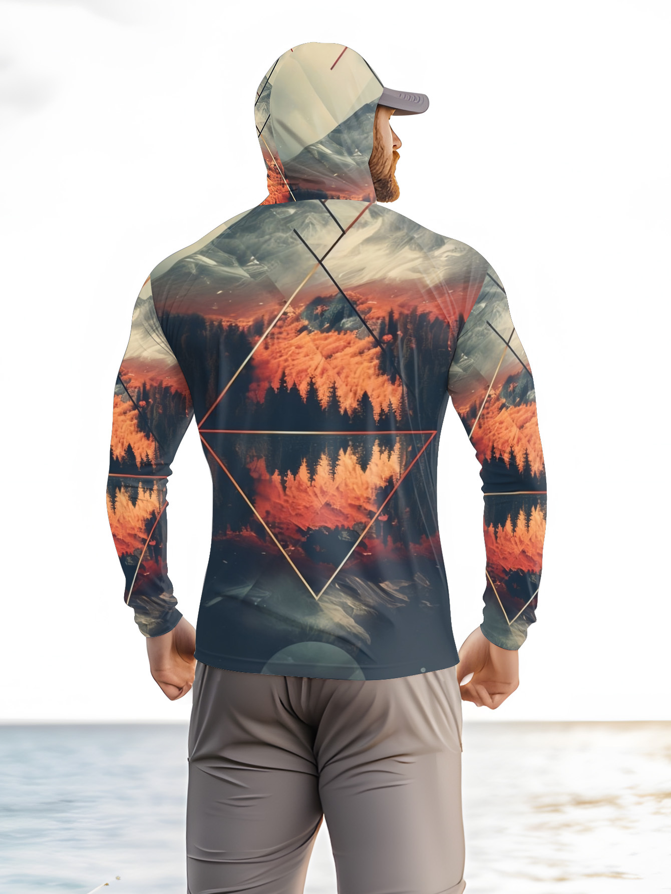 Мужская рыбацкая толстовка для – обзор и цена Fishing Hoodie