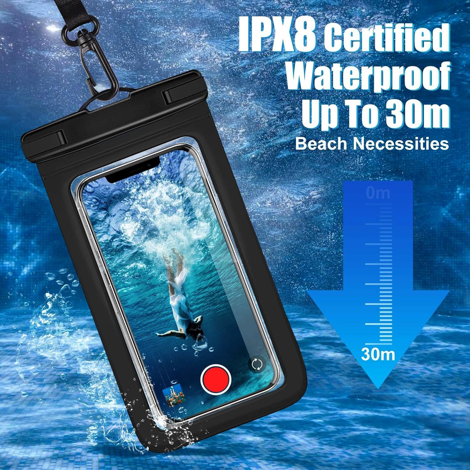 Набор из 3 разноцветных водоне – обзор и цена Fishing Bag Waterproof