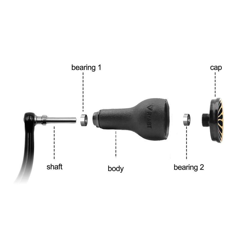 Черная ручка TPE 27 мм, совмес – обзор и цена Shimano Reel Stradic