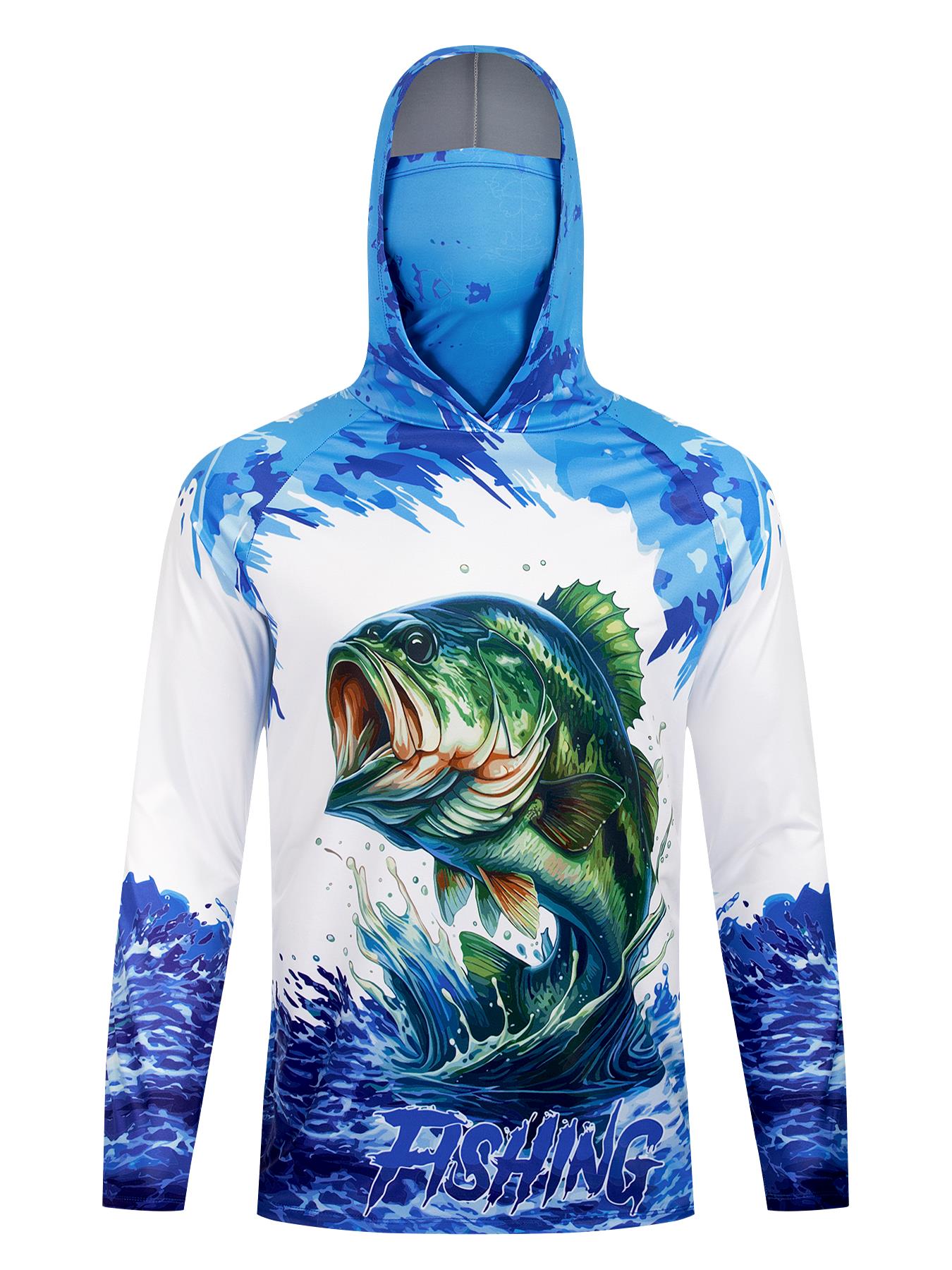 Рыболовная рубашка с капюшоном – обзор и цена Fishing Shirt Uv Protection
