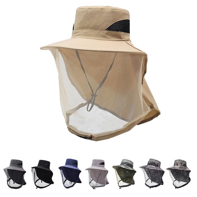 Уличная шляпа от комаров унисе – обзор и цена Fishing Hat